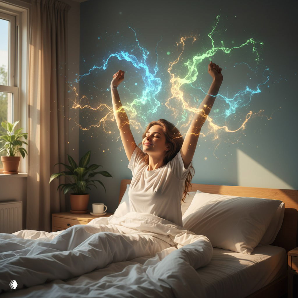 2 минуты утреннего потягивания: осанка и настроение