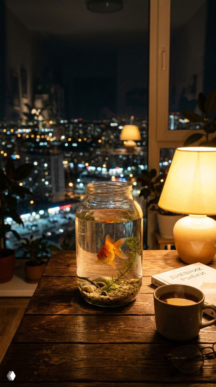 История про рыбку, которая выжила 7 лет