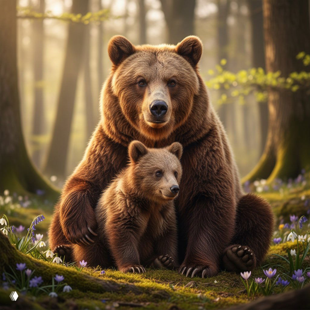 ❓ Почему медведь полгода ничего не делает и не теряет мышцы?