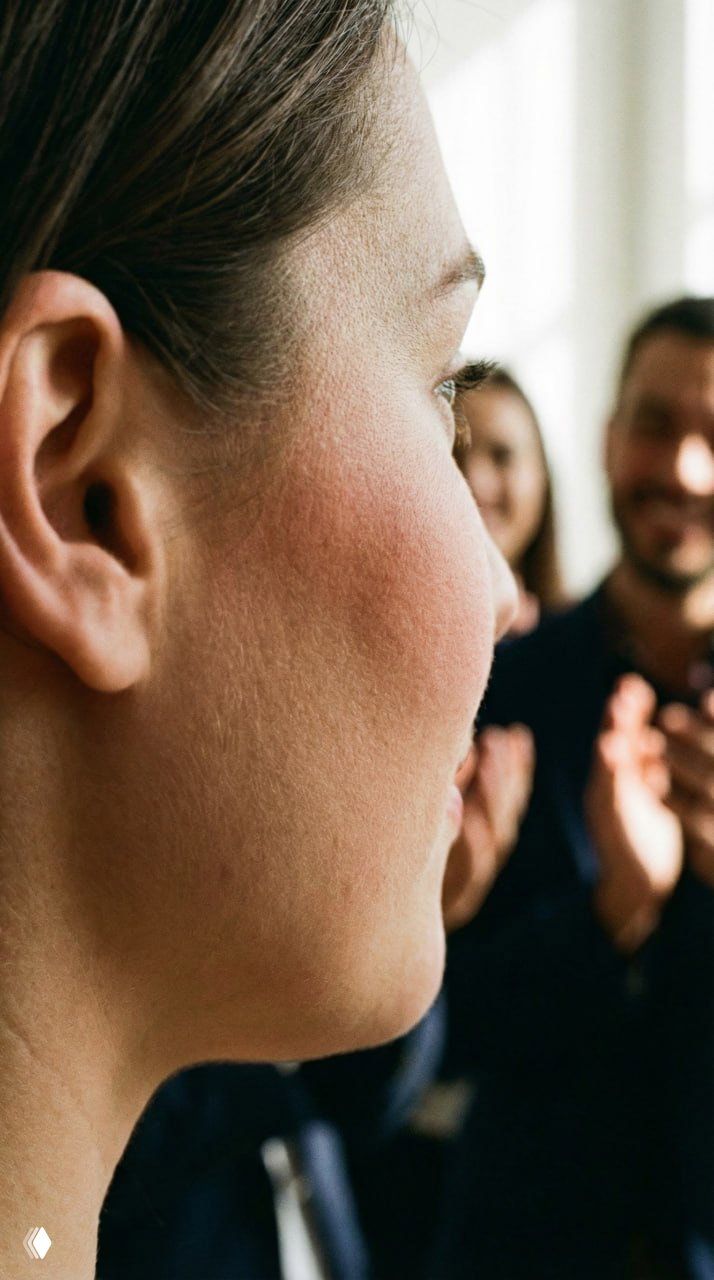 Почему мы краснеем, когда нас хвалят?