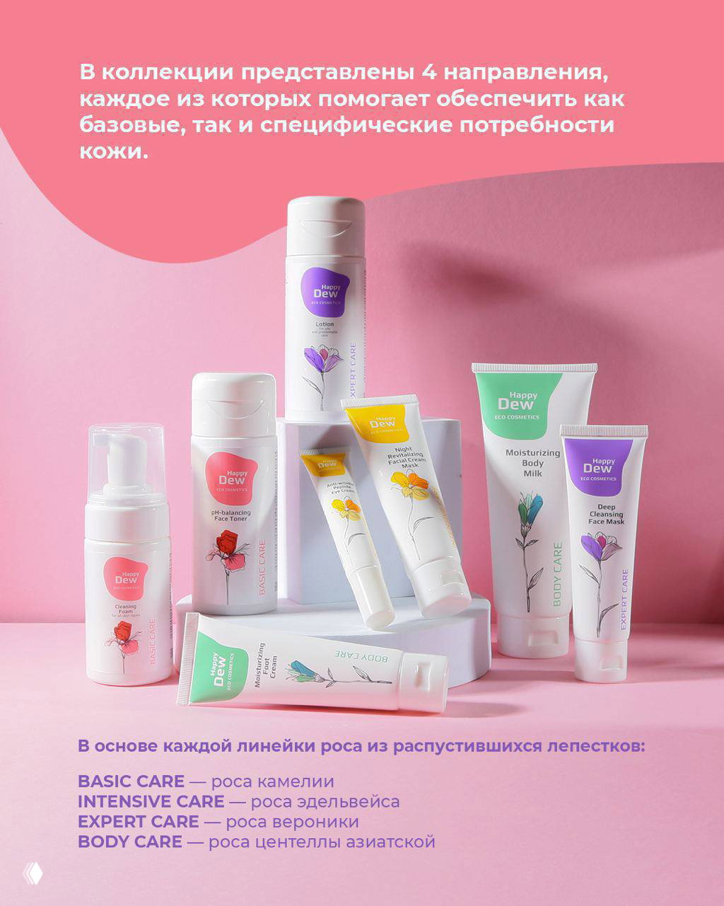 В коллекции представлены 4 направления